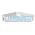 thumbnail image 1 of Coofit Bathroom Shelf Self Adhesive Love Pattern Shower Shelf Bathroom Storage Rack, 1 of 9