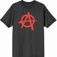 thumbnail image 3 of 0 Adult Charcoal Crew Neck Short Sleeve Tee-XS, 3 of 4