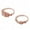 G7, variant on Jewelry VerPetridure Women 1Pair Ring/Set Rose Gold Filled Wedding Engagement Ring