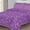 Purple, variant on 4 Piece Bed Sheet Set - Wrinkle, Fade, Stain Resistant Sheets Set - Hypoallergenic Sheets by Lux Decor Collection