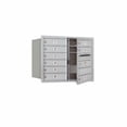 thumbnail image 3 of Salsbury Industries Recessed Private 31'' x 23'' Alumimnum Mail Center, 3 of 4