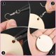 thumbnail image 4 of 400PCS Wooden Unfinished Blank Round Earring Set DIY Wooden Personalized Earring Pendant, 4 of 4