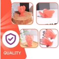 thumbnail image 3 of QINJIEJIE Statue d'Ange 1,5 Pouces Melon D\'eau Cristaux Rouges Statue Figurine d'Ange Statue d'Ange Décoration Statue Mignonne Cadeau de Vacances pour Femmes Cadeau de Noël pour Femmes, 3 of 7