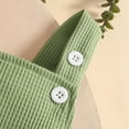 thumbnail image 6 of Toddler Boys Girls Short Sleeve Tee Shirt Suspenders Denim Shorts Outfit Summer Casual Playwear SetGreen18-24 Months, 6 of 7