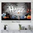 thumbnail image 3 of Tapestry Happy Halloween para pared, 180 x 108 cm, microtela de fibra, 3 of 3