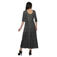 thumbnail image 4 of Moomaya A-Line&nbsp;Kurtis&nbsp;For Women Printed Long&nbsp;Kurti&nbsp;Dress Indian Top For Women, 4 of 5