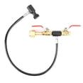 thumbnail image 1 of Adaptador de recarga de cilindro de CO2 con manguera para llenado de Sodastream G1/2, manguera de 24 pulgadas con válvula, 1 of 14