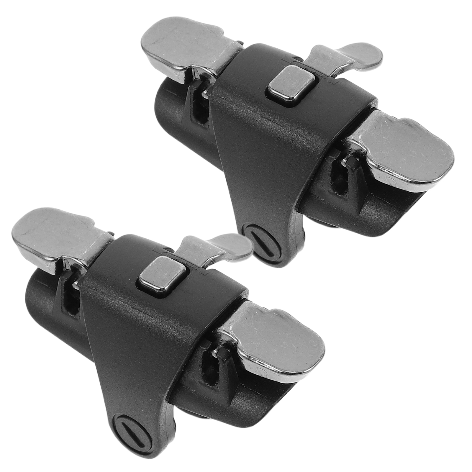 Luxshiny 2Pcs Controlador de Gamepad Portátil para Juegos Móviles con Diseño Ergonómico y Compatibilidad Universal Negro 6