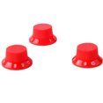 thumbnail image 1 of Guitar Control Knob, 3Pcs Guitar Volume Control Knob Electric Guitar Top Hat Control Knobs Guitar Accessories, 1 of 8