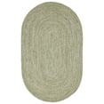 thumbnail image 2 of BNM Indoor/ Outdoor Multihued Rug, 8' x 10', Fog Green- White, 2 of 6