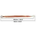 thumbnail image 2 of 24inch Copper Multi-purpose Braided Grounding Strap with 5/16"Lugs Wire Harness Covering, 2 of 9