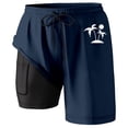 thumbnail image 4 of Kcolen Swim Trunks Men High Stretch Short Pants Light Upf Swimsuit for Men Men Swim Trunks Beach Summer Comfy Swimming Shorts for Men, 4 of 4