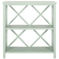 thumbnail image 3 of SAFAVIEH Liam Duo X-Back 2 Tier Open Bookcase, Dusty Green, 3 of 5