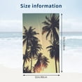 thumbnail image 4 of Palm Trees Large Beach Towel - Plush Thick Cotton Pool Towel, Adult Beach Towels, 4 of 16