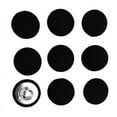 thumbnail image 3 of 10pcs Cotton Fabric Covered Buttons Sewing Accessories for Garment - Black, 3 of 6