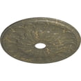 thumbnail image 3 of Ekena Millwork 26 3/4"OD x 3 5/8"ID x 1 3/8"P Elsinore Ceiling Medallion (Fits Canopies up to 3 5/8"), Hand-Painted Witch Hazel Crackle, 3 of 6