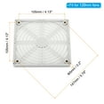 thumbnail image 2 of Unique Bargains 120mm Fan Finger Grill Grill Protector Guard Fan Protective Cover 2 Pack, 2 of 6