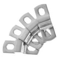 thumbnail image 2 of 4Pcs Square Tube Clamp Bracket Pipe Clamp Pipe Support Base Hanger Replacements, 2 of 6
