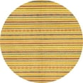 thumbnail image 1 of Ahgly Company Indoor Round Abstract Orange Abstract Area Rugs, 8' Round, 1 of 6