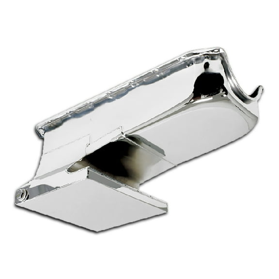 CHROME STEEL 6QT RACING OIL PAN For 1962-67 CHEVY II NOVA SB 283 305 327 350 400