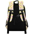 thumbnail image 3 of FORMRS Unisex Backpack Elementary School Travel Bookbag with Reflective Stripes, White Stars Pattern, 3 of 7