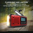 thumbnail image 2 of Radio de emergencia Supersonic SC-1078ERN con energía solar y manivela, 2 of 8