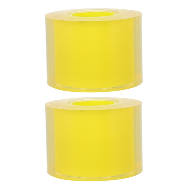 2 rollos transparentes antiestáticos protectores de película de la joyería de la joyería de la cinta de película de PVC