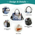 thumbnail image 3 of Eagle in Clouds Cooler Bag Lunch Bag Soft Cooler Cooling Tote Insulated Lunch Box for Adult Men Women, 3 of 6