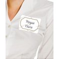thumbnail image 4 of shiyou-Avery Self-Adhesive Removable Name Tag Labels, Gold Metallic Border, 3⅜" x 2⅓", 40 Name Badges (8720), Gold Border, 4 of 4