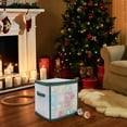 thumbnail image 4 of Dsscvnef Christmas Ornament Storage Organizer Bag with Dividers for 3 Inch Xmas Decorations Home Textile Storage Solution, 4 of 9
