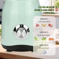thumbnail image 6 of Portable Smoothie Blender, Max 1000W Personal Blender For Shakes And Smoothies, 12Pcs Coffee Grinder And Countertop Blenders Combo For Kitchen, Non-Bpa（Green）, 6 of 6
