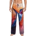 thumbnail image 1 of Gaeub Vibrant Hummingbird Watercolor Art Print Mens Pajama Pants,Lounge Pants With Pockets And Drawstring-XX-Large, 1 of 6