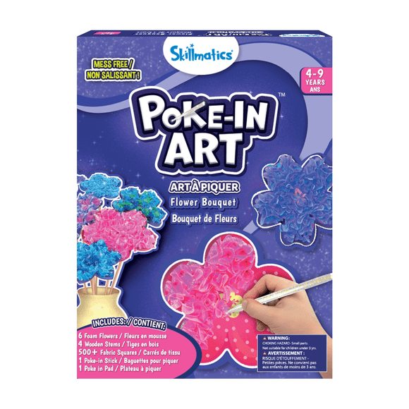 Poke In Art Flower Bouquet Bilingual