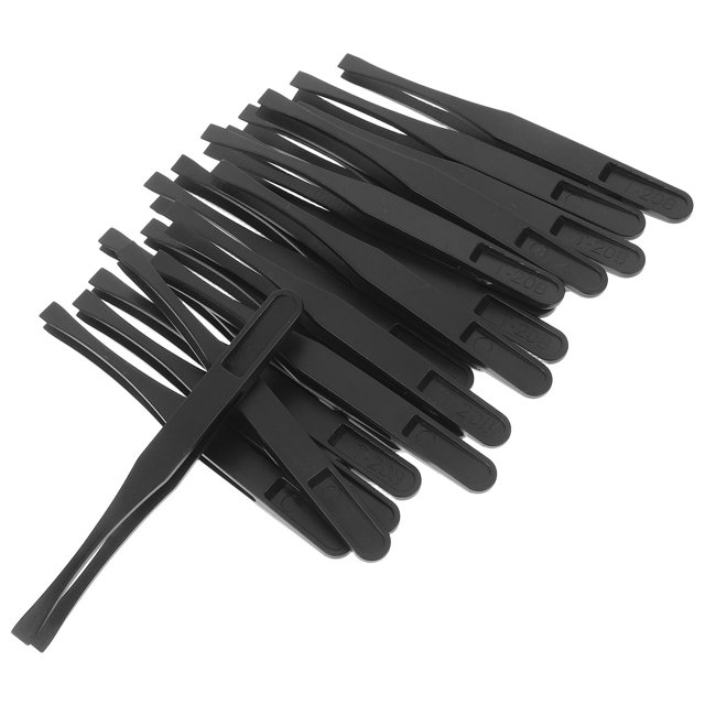 Nestingho 20Ud Pinzas Multitarea Negras Para Y Objetos Pequeños Con Agarre Seguro