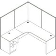 thumbnail image 7 of Lorell Essentials Rectangular Desk Shell 70.9" x 35.6" x 29.5" x 1" - Finish: Laminate, Mahogany, 7 of 7