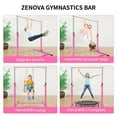 thumbnail image 5 of Ainfox Toddler Indoor Balance Gymnastics Equipment, Adjustable Height Tumbling Training Gear, 5 of 9