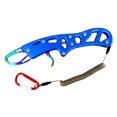 thumbnail image 4 of Pinza de labio de pescado, agarre de mandíbula de pescado de Metal, soportes de pescado, herramientas de pesca de material acero inoxidable para equipo de , Azul Sunnimix Pinza de labios de pesca, 4 of 8