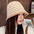 thumbnail image 3 of YooGuoGuo Fuzzy Bucket Hat for Women Knitted Winter Hats for Women Warm Skull Cap Fishing Hats Ski Cap Beret Beanies Fall Winter, 3 of 9