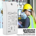 thumbnail image 3 of Controlador Led Transformador De Potencia Led AC 85-265V A DC 12V SMD Controlador LED Transformador De Fuente De Alimentación Para Tira De Luz LED 18W ANGGREK Otros, 3 of 8