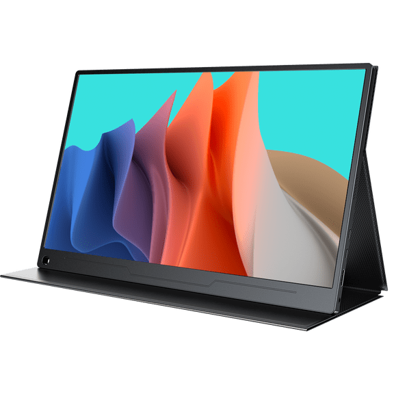 Portable Monitor 15.6" 1920*1080 60HZ W/ Smart Cover, Laptop Screen Extender (Pre-own-ed Condition)