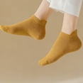 thumbnail image 4 of YTCAMLO Cotton Womens Ankle Socks With Heel Tab, Casual No Show Athletic Socks, Soft Breathable Eyelet Workout Socks, 4 of 7