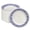 Style1-8.5in, variant on Paper Plates, 30 Count 8.5 Inch Disposable Thickened Blue Porcelain Flower Printed Dinner Plates, Soak-Proof Cut-Resistant Microwave Safe for BBQ, Picnic, Party and Family Gatherings