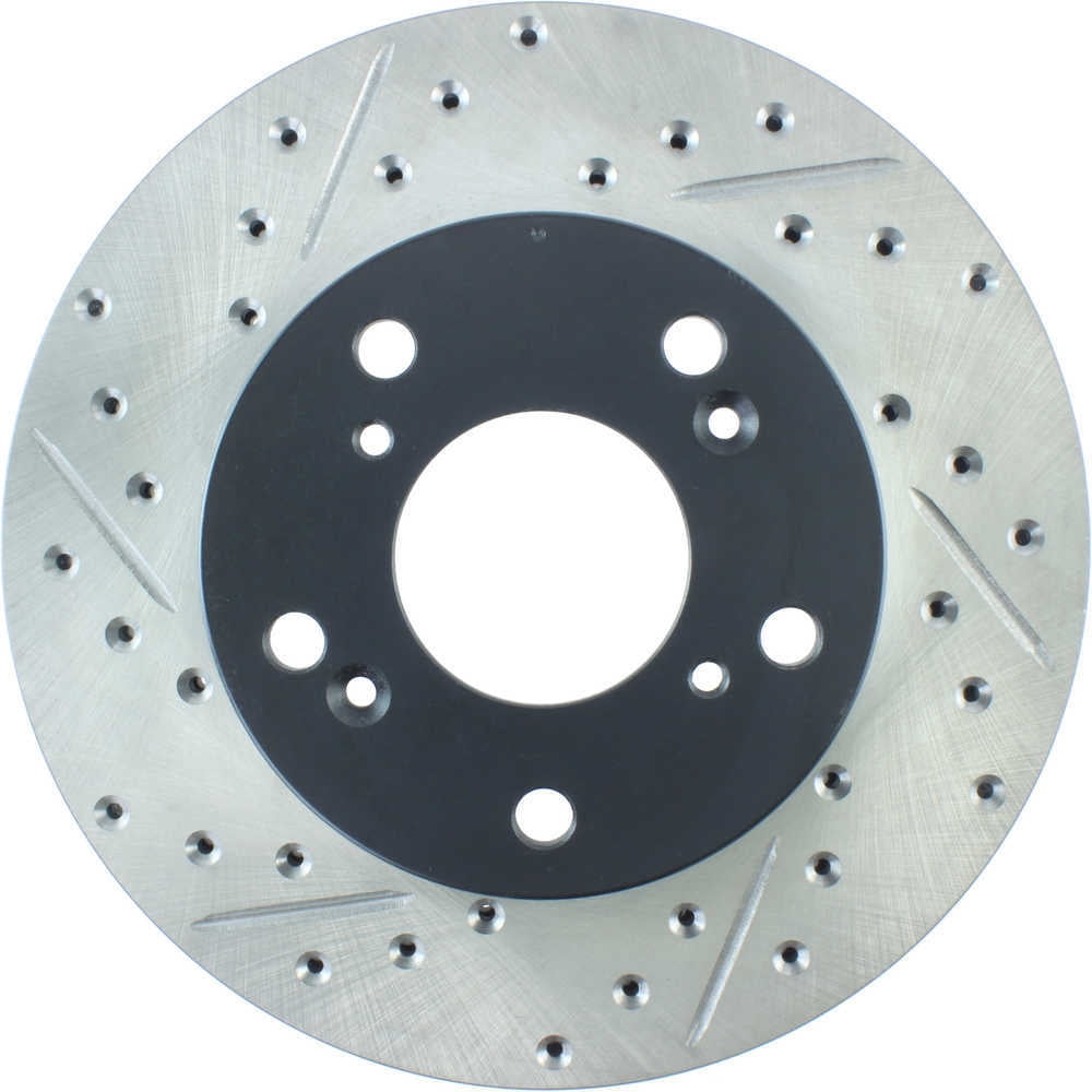 StopTech 02-06 Acura RSX Slotted & Drilled Right Front Rotor Fits select: 2006-2009 HONDA CIVIC LX, 2010-2011 HONDA CIVIC VP