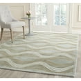 thumbnail image 2 of SAFAVIEH Wyndham Victoria Chevron Wool Area Rug, Blue/Multi, 4' x 6', 2 of 7