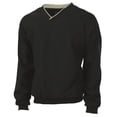 thumbnail image 2 of Charles River Apparel 9944 Men's Legend Windshirt-Black/Light Khaki-XL, 2 of 3