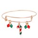 thumbnail image 1 of Fiudx Pulsera Navideña, Joyería de Aleación Festiva, Elegante Collar En Colgante de Árbol, Elegante Accesorio para Mujer, Ideal para Fiestas, Regal Navideño, 65 Mm de Diámetro., 1 of 1