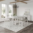 thumbnail image 6 of Ashley Furniture Robbinsdale Antique White Counter Height Dining Extension Table, 6 of 12