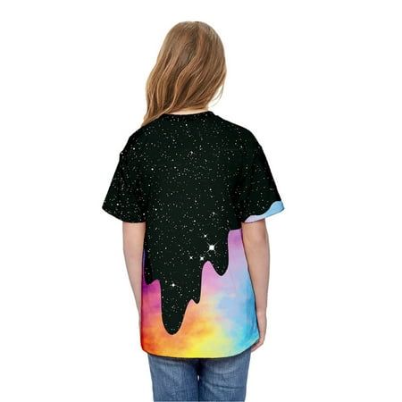 

Cathalem My Slave T Shirt 3D Kids Blouse T-shirt Summer Print Girls Big Tops Clothes Boys Casual Crop Tops for Kids 9-10 Girls Shirt Black 9-10 Years