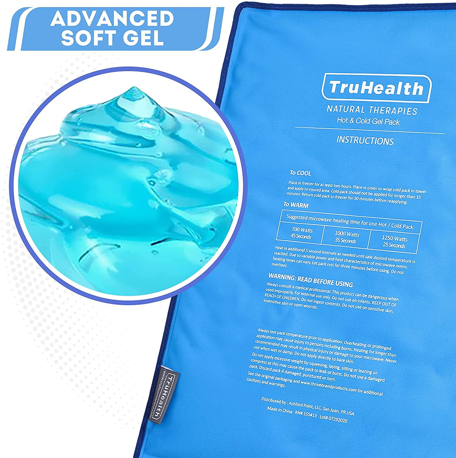 TruHealth 4 Pack Small Reusable Ice Packs for Lunch Box Long Lasting Chill  Prints, one size - Fry's Food Stores