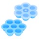 thumbnail image 5 of Caja de suplemento de alimentos para bebés azul cielo de 7 rejillas, contenedor de almacenamiento de alimentos de silicona con tapa para bebé, 5 of 14